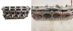 Головка блоку циліндрів Renault 1.9 DCI F9Q732 4954 7701474073