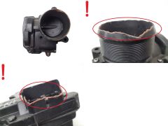 Повітряна заслінка Peugeot 207 V757438080-01 A2C53252163 1.6 THP