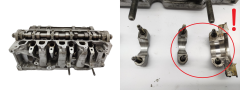 Головка блоку циліндрів 110428257R 110413019R 1.5 dCi Renault Mercedes