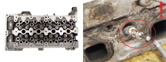 Головка блоку циліндрів Fiat Opel 55206388 1.3 JTD CDTI 5