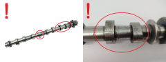 Розподільчий вал 8200827912 8200619361 616474 2.0 2.3 dCi Renault Nissan 1493