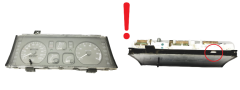 Тахометр Renault Clio 1 7700831044 B 21574768-6