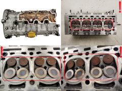 Головка блоку циліндрів Renault 1640 7701475605 2.0 16v Turbo