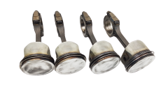 Шатуни Tłoki Повний 7701474855 7701476471 K4M710 1.6 Renault Laguna 2