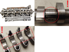 Головка блоку циліндрів Renault Nissan 7760 F2 7701473181 1.5 DCI 2