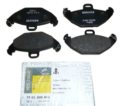 Гальмівні колодки Задня частина Оригінал Renault Laguna I 7701205491
