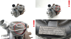 Турбонагнітач 8200646108 GTA1549LV Garrett 770116-1 2.0 dCi Renault Laguna 3