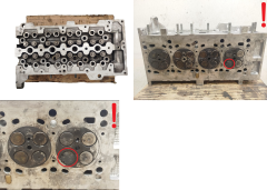 Головка блоку циліндрів Fiat Opel 55206388 1.3 JTD CDTI 6