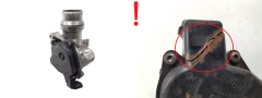 Повітряна заслінка 8200614985 Renault Dacia Nissan 1.5 DCI 1140