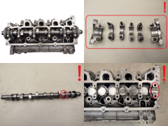 Головка блоку циліндрів Renault Nissan 949716F0 110410442R 1.5 DCI
