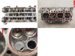 Головка блоку циліндрів Ford 1N1G-6090-BA 1.6 16V FYDB