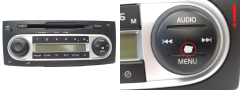Радіо Cd Mp3 Mitsubishi Colt 8701A239 DY-1ME9U24N-T 1347