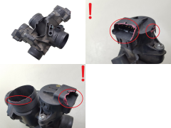 Повітряна заслінка Peugeot 407 9655971780 1.6 HDI Delphi 3147