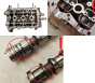 Головка блоку циліндрів Toyota Aygo 1KR 1611541580 1.0 12v C1 107 2