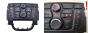 Панель керування Radio Opel Meriva B 13362776 CD400