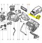 Регулятор комфорту Оригінал Renault Kangoo AC 8200095112