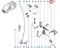 Дверна ручка Задня частина 806070113R 806076608R Renault Trafic 3
