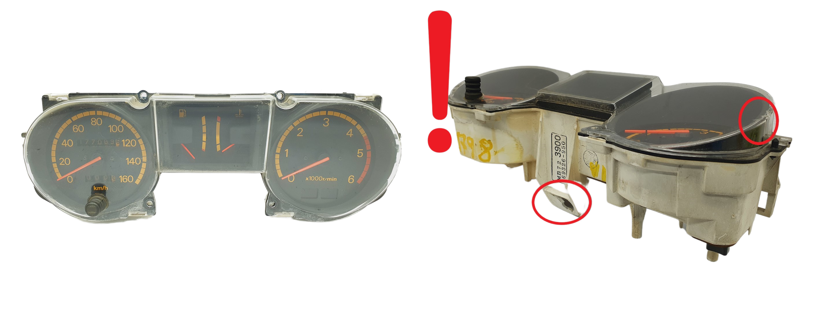 Лічильник Mitsubishi Pajero Montero MB723900 61058 main product photo