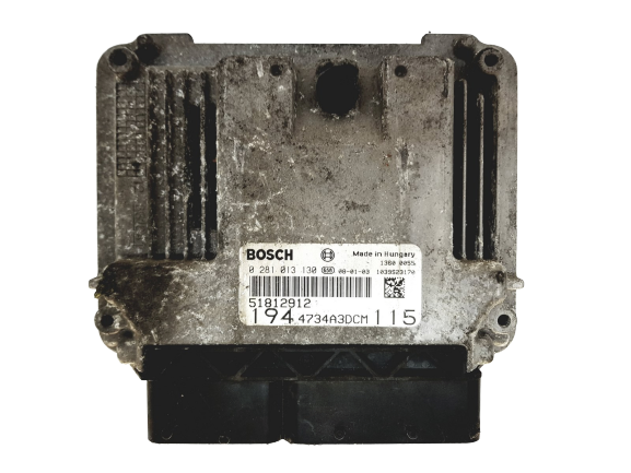 Контролер двигуна 51812912 0281013130 Fiat Bosch main product photo