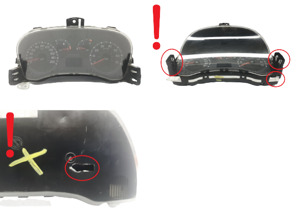 Тахометр Fiat Panda 51711239 503000480900 48773 main product photo