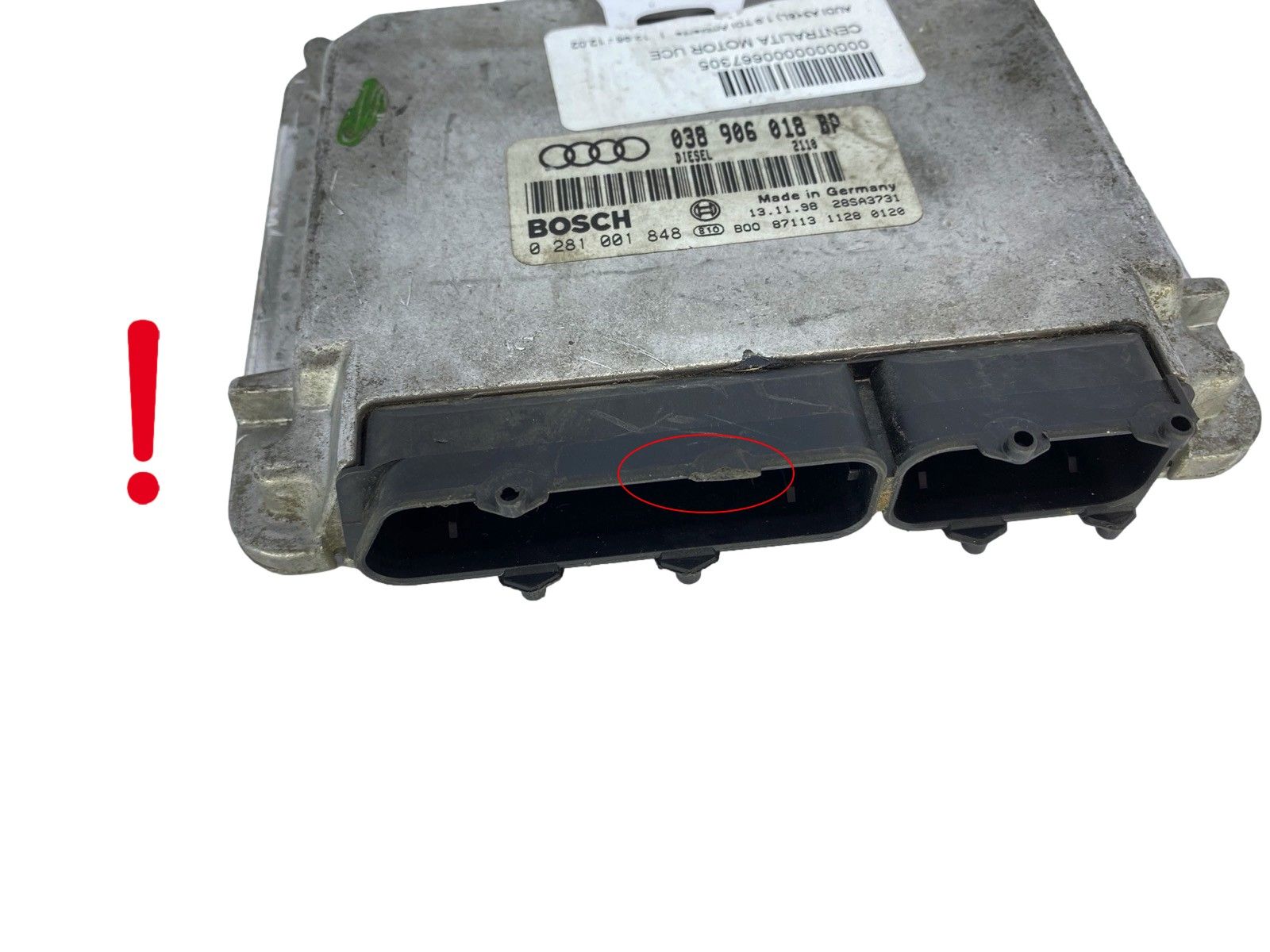 Водій 038906018BP 0281001848 Audi Bosch 60600 main product photo