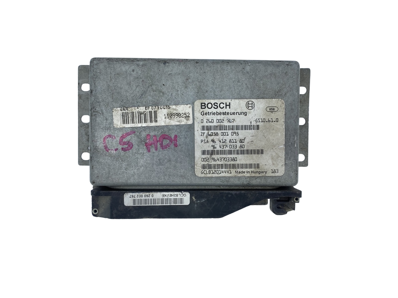 Водій PSA 0260002767 9641281180 Bosch 55274 main product photo