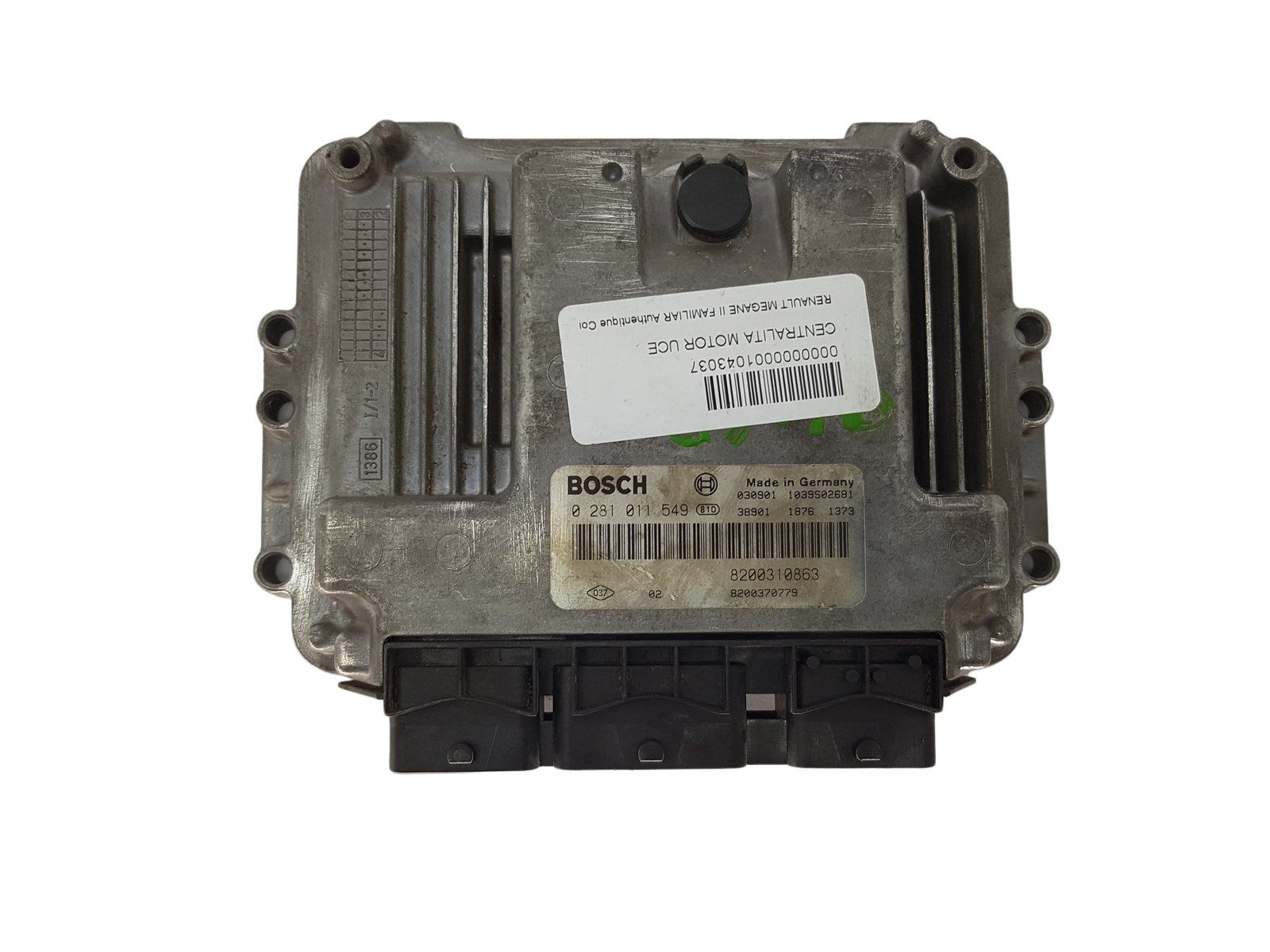 Водій 0281011549 8200310863 8200370779 Renault Bosch 3482 main product photo