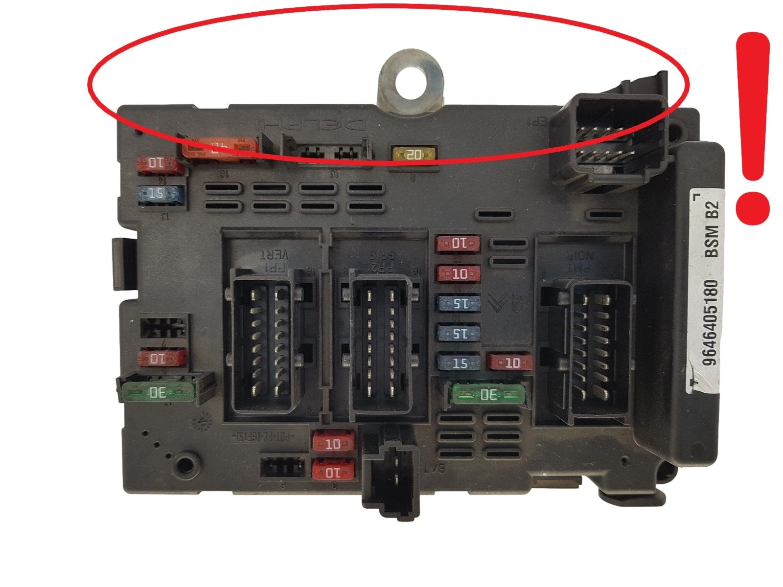 Водій BSM B2 9646405180 PSA Delphi 1651 main product photo