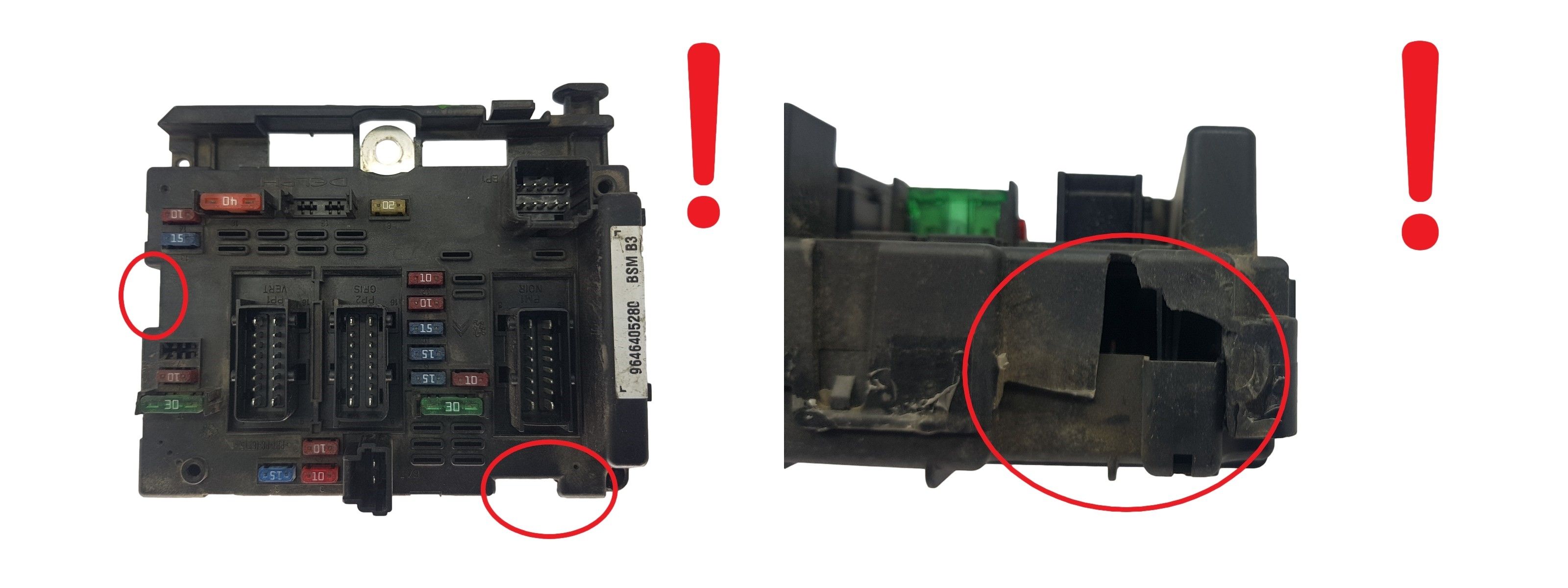 Водій BSM B3 9646405280 PSA Delphi 1765 main product photo