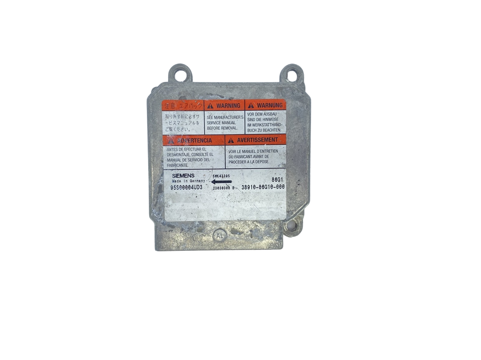 Модуль водія 38910-86G10-000 5WK43395 Subaru Siemens main product photo