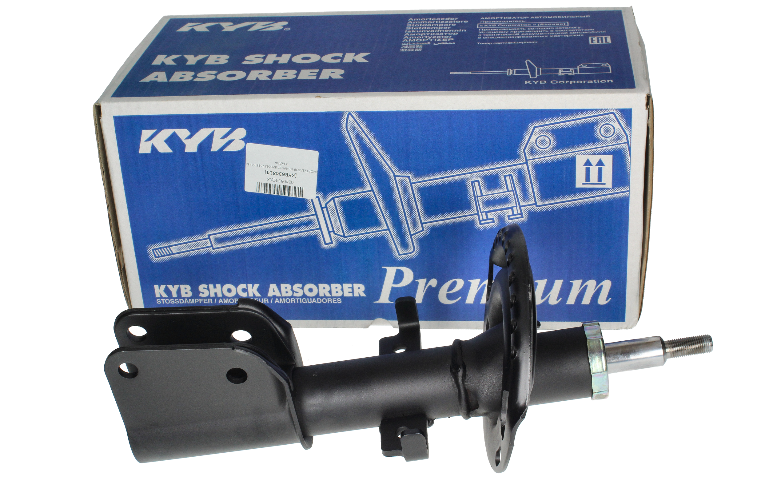 Амортизатор Renault 8200657085 634814 Kayaba main product photo