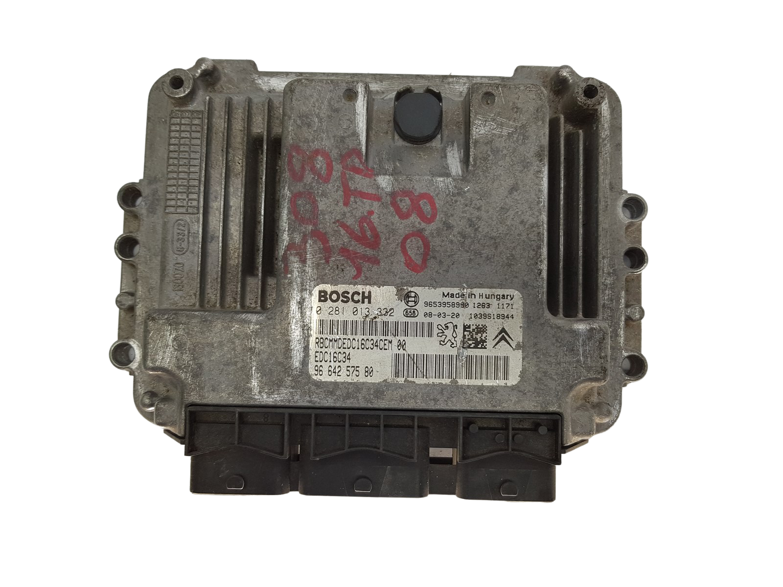 Водій 0281013332 9664257580 9653958980 EDC16C34 PSA Bosch 13484 main product photo