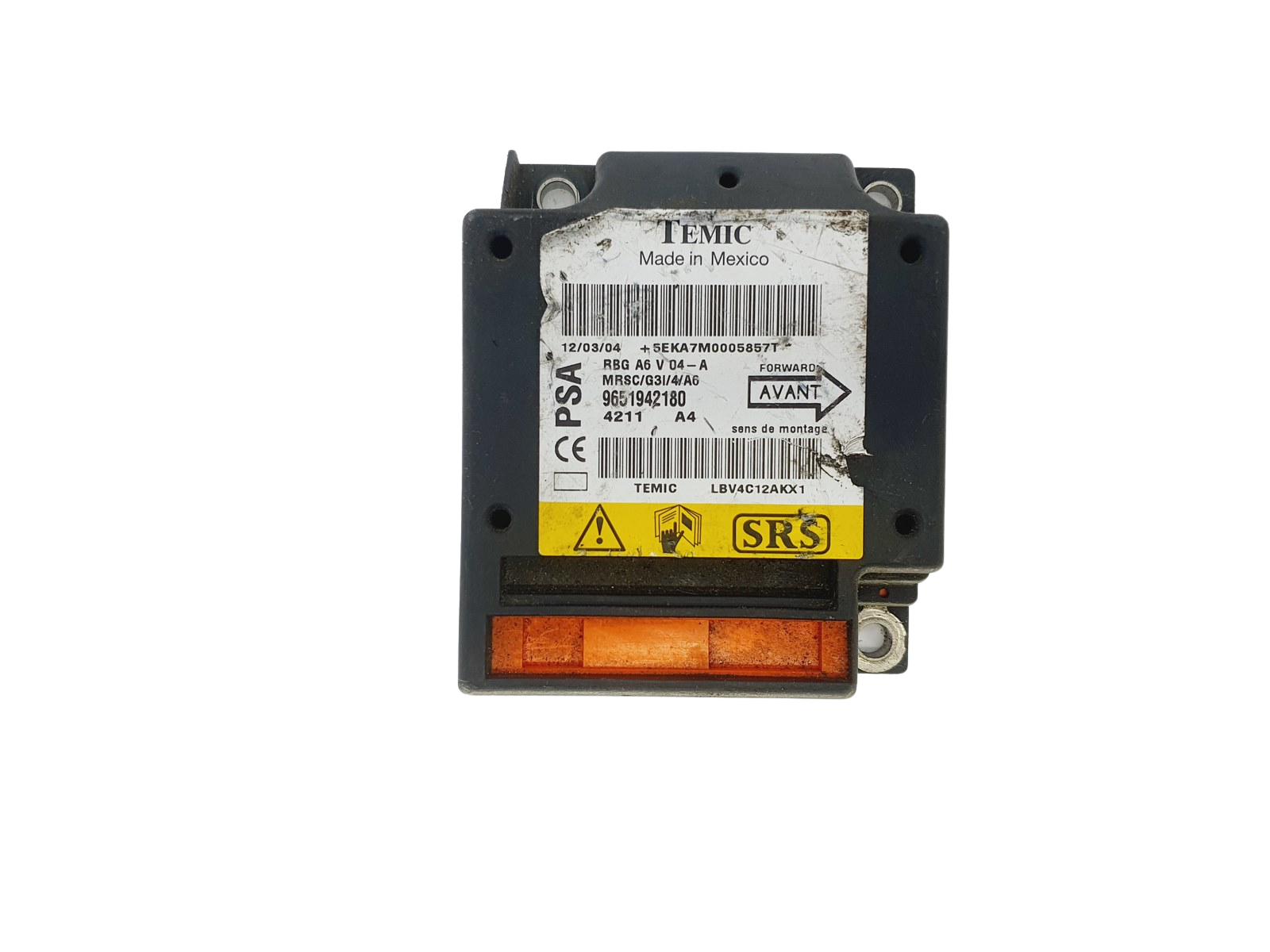 Модуль водія 9651942180 RBGA6V04-A PSA Temic main product photo