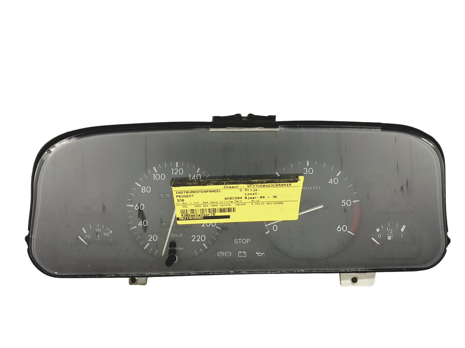 Лічильник Peugeot 306 9621611380 09033539903 49768 main product photo