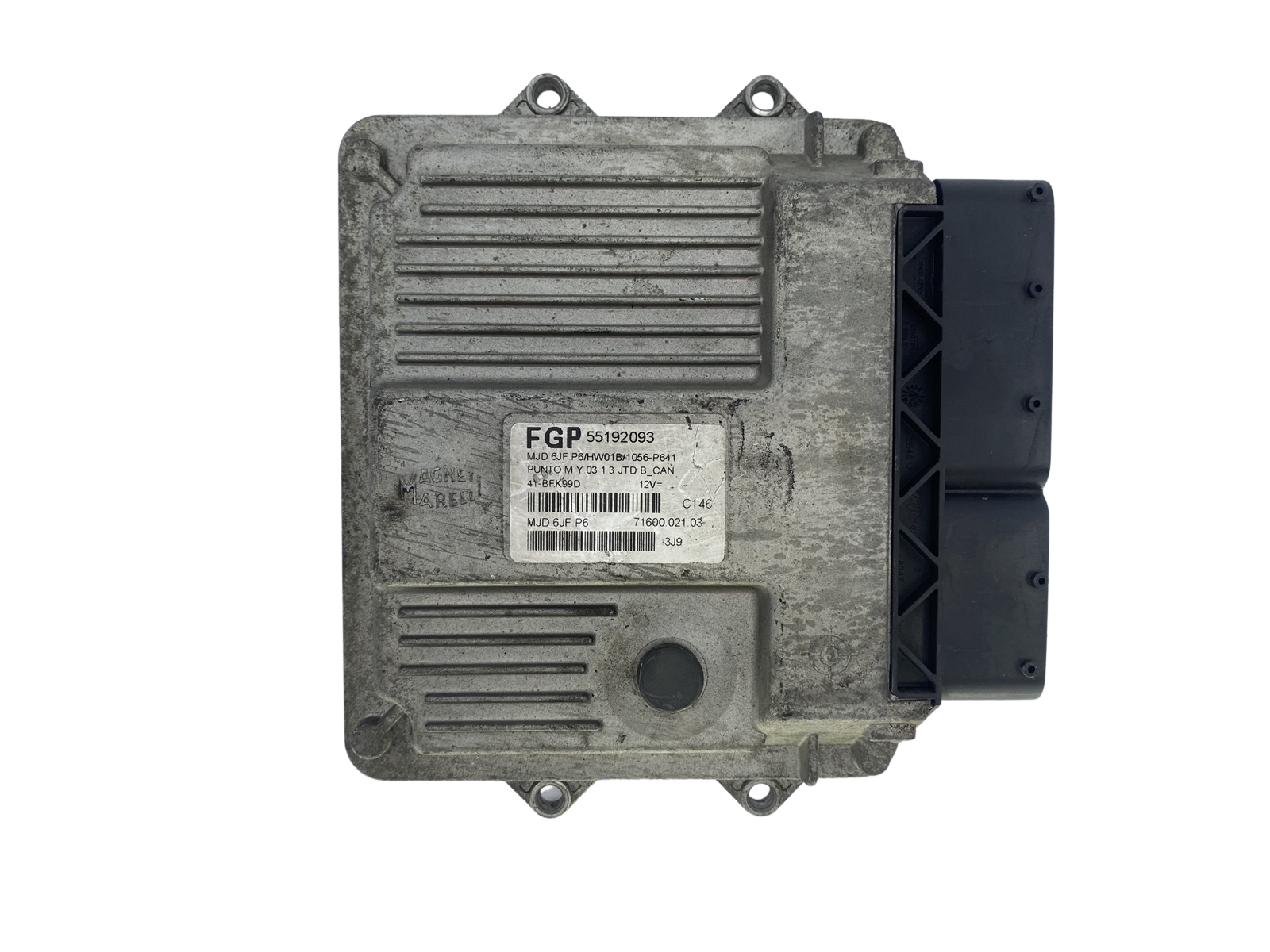 Водій MJD6JF.P6 55192093 71600.021.03 Fiat Magneti Marelli 52299 main product photo