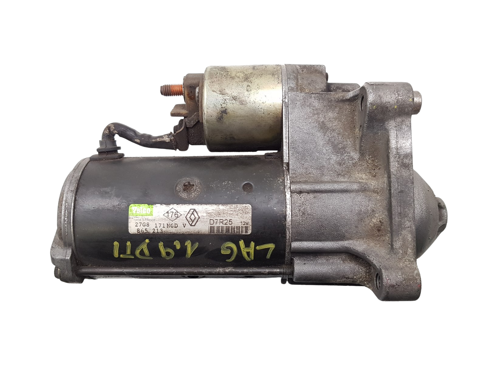 Стартерний двигун Renault 7700865213 D7R25 1.9 Valeo main product photo
