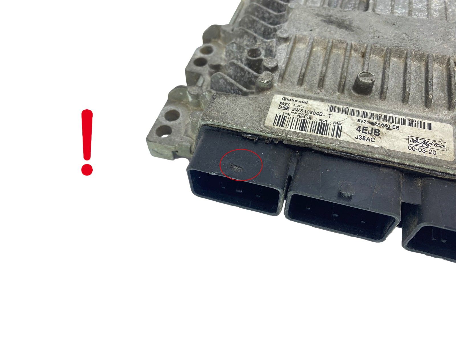 Водій 8V21-12A650-EB 5WS40584B-T Ford Continental 61837 main product photo