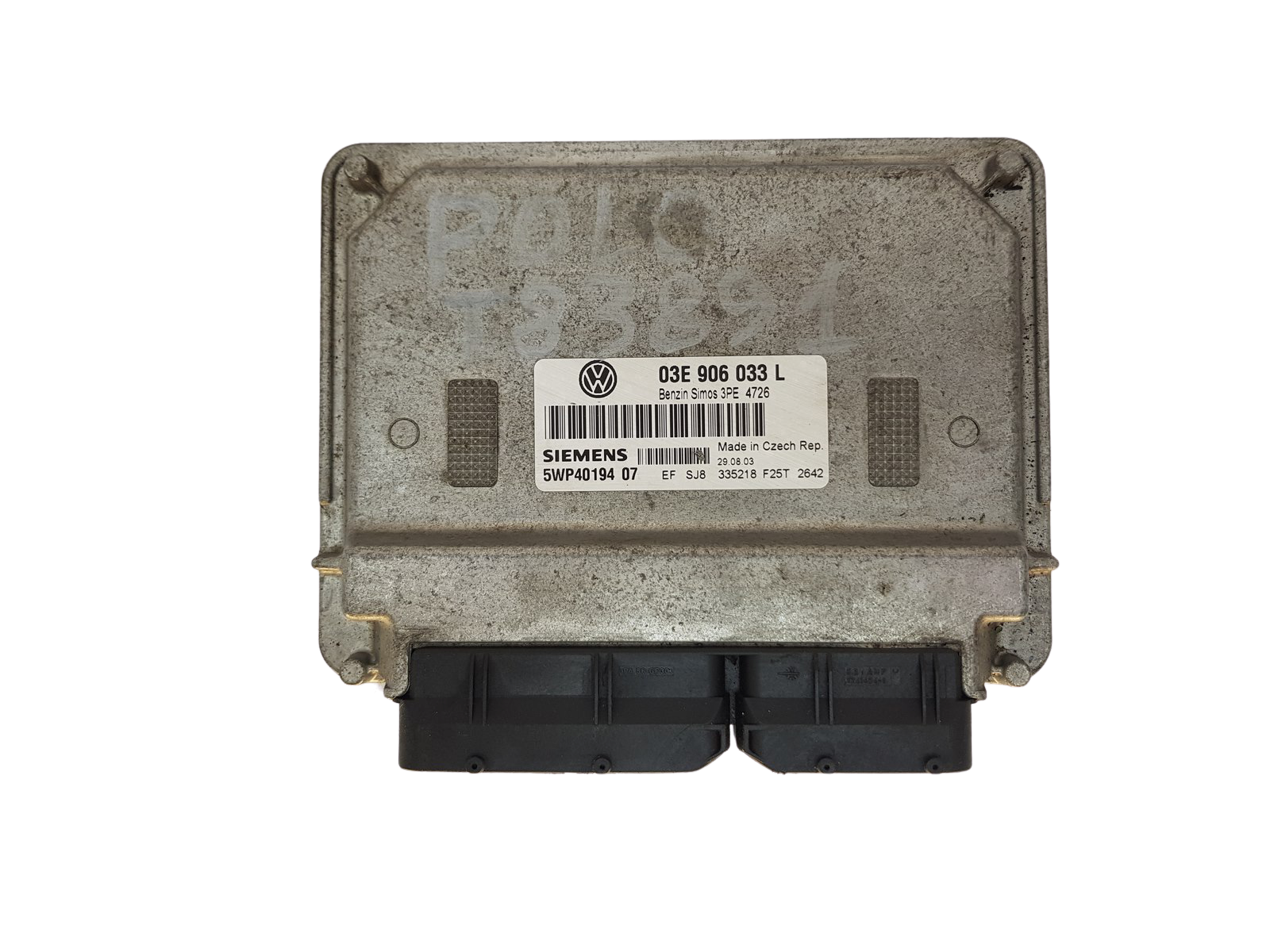 Водій 03E906033L 5WP40194 07 VW Siemens 30701 main product photo