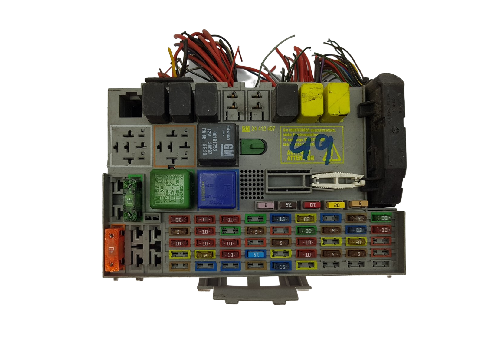 Блок запобіжників Opel 24412497 GM 18515 main product photo