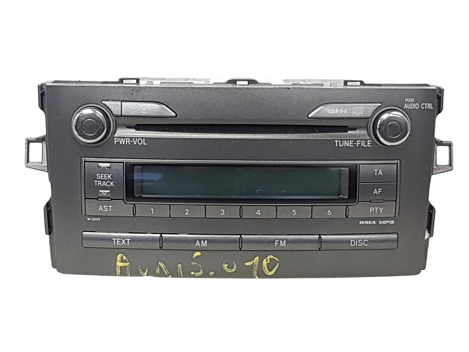 Радіо Cd Mp3 Toyota Auris 86120-02520 12000-8900C101 W13805 1128 main product photo