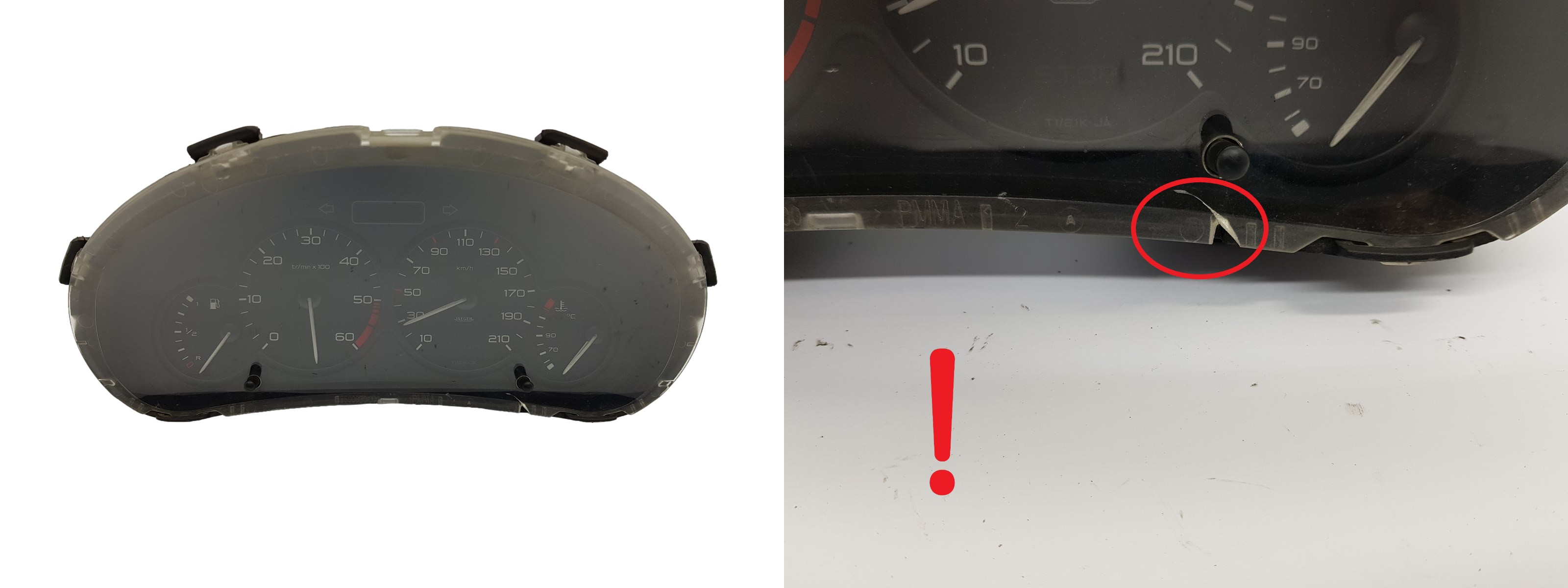 Тахометр Peugeot 206 9659728880 1991 main product photo