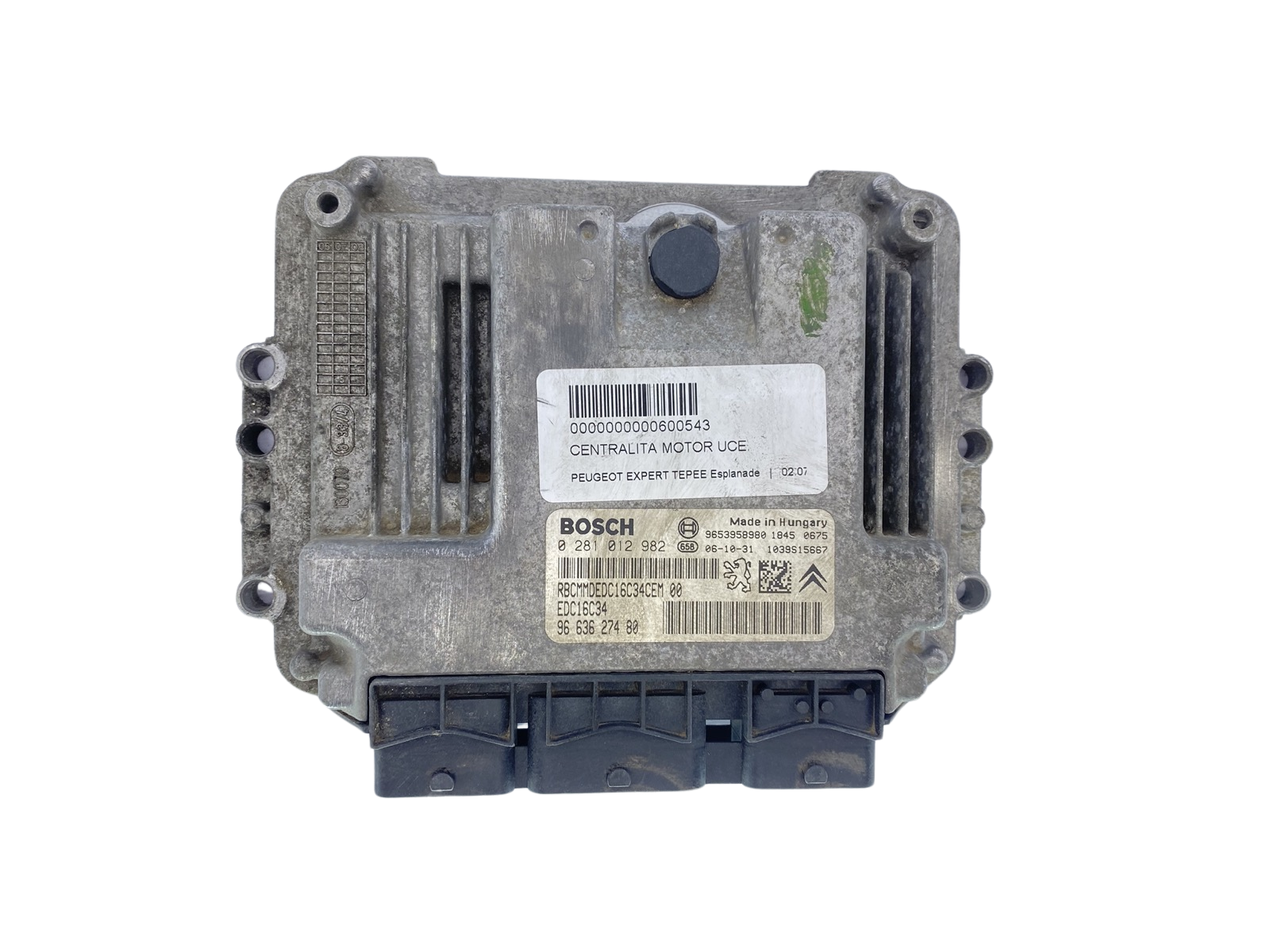 Водій 0281012982 9663627480 9652958980 PSA Bosch main product photo