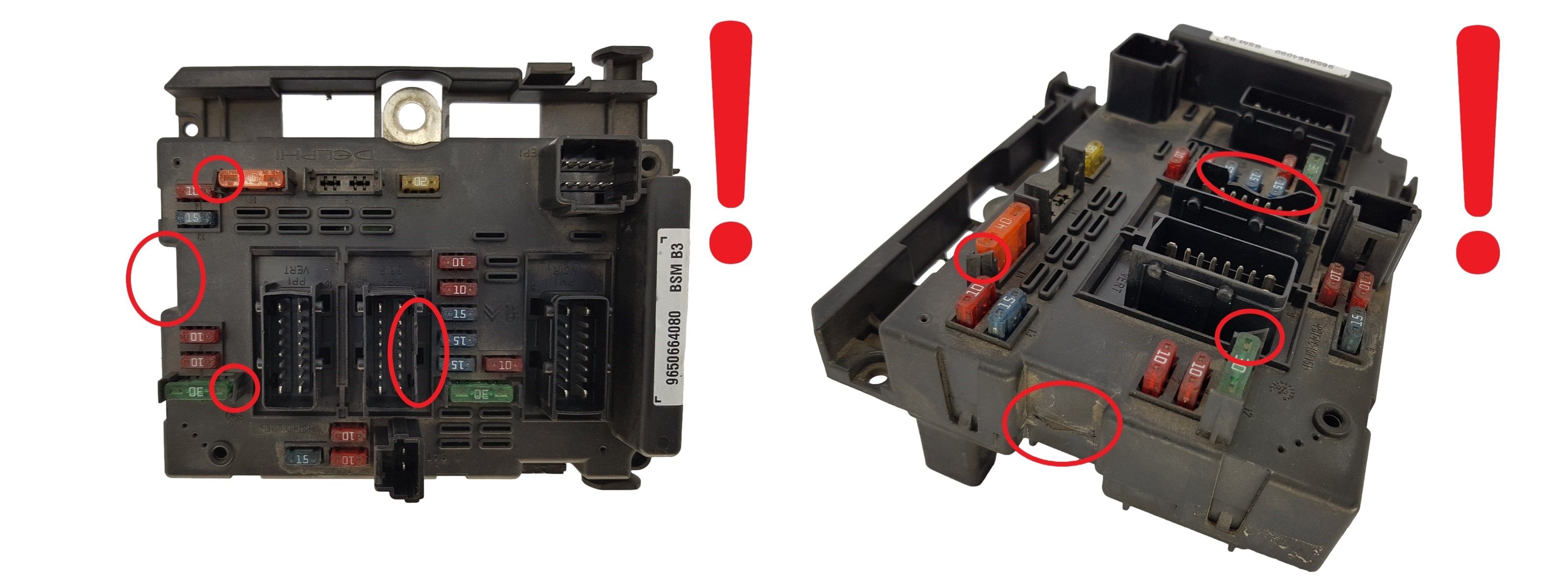 Водій BSM B3 9650664080 PSA Delphi 1401 main product photo