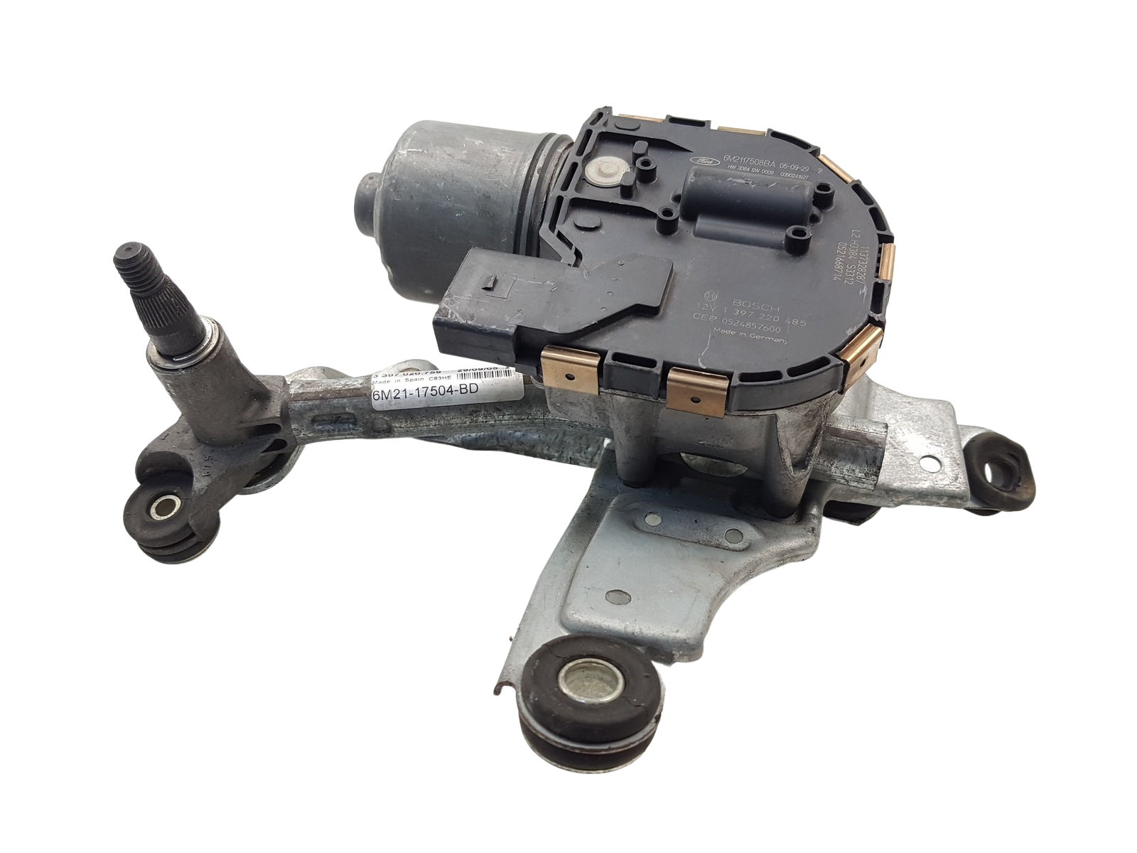Механізм склоочисника Правильно Ford S-MAX 6M21-17504-BD 6M2117508BA main product photo