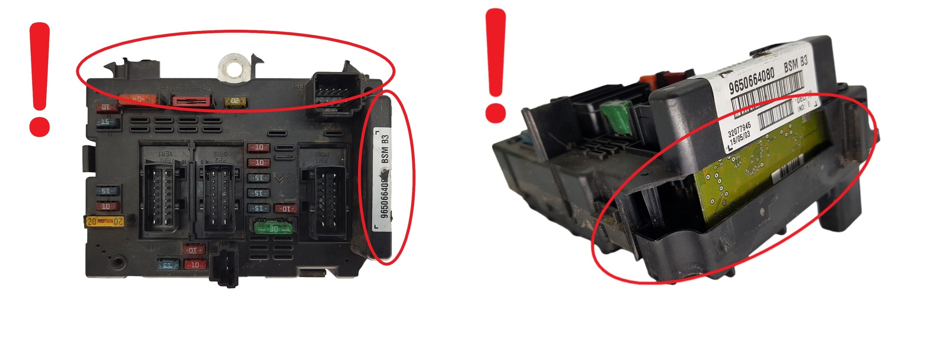 Водій BSM B3 9650664080 PSA Delphi 2173 main product photo